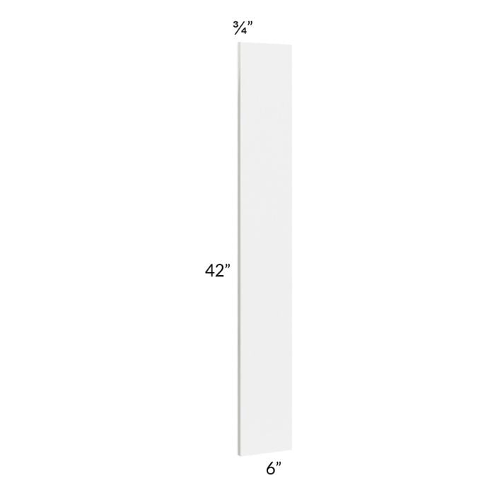 RTA Milan White Gloss 6" x 42" Wall Filler