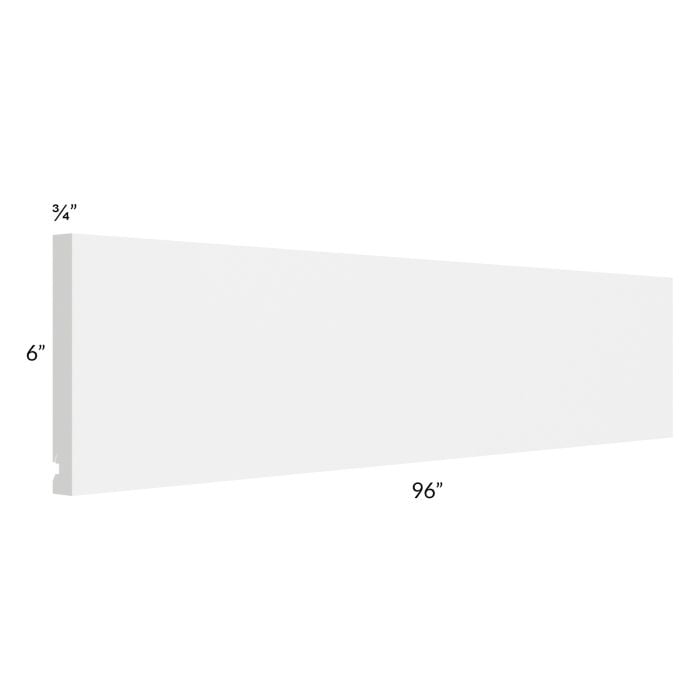 RTA Milan White Gloss 96" Straight Valance