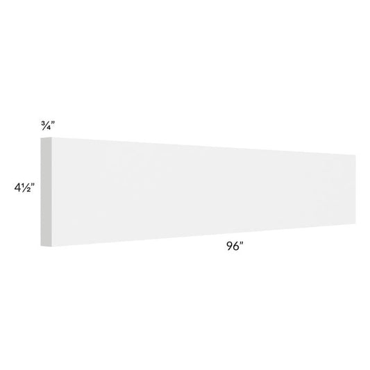 RTA Milan White Gloss Base Board Molding