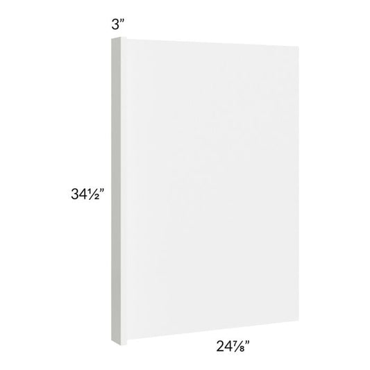 RTA Milan White Gloss Base End Panel