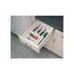 RTA Milan White Gloss Cutlery Tray - Fits an 18" Wide and 21" Wide Base Cabinet