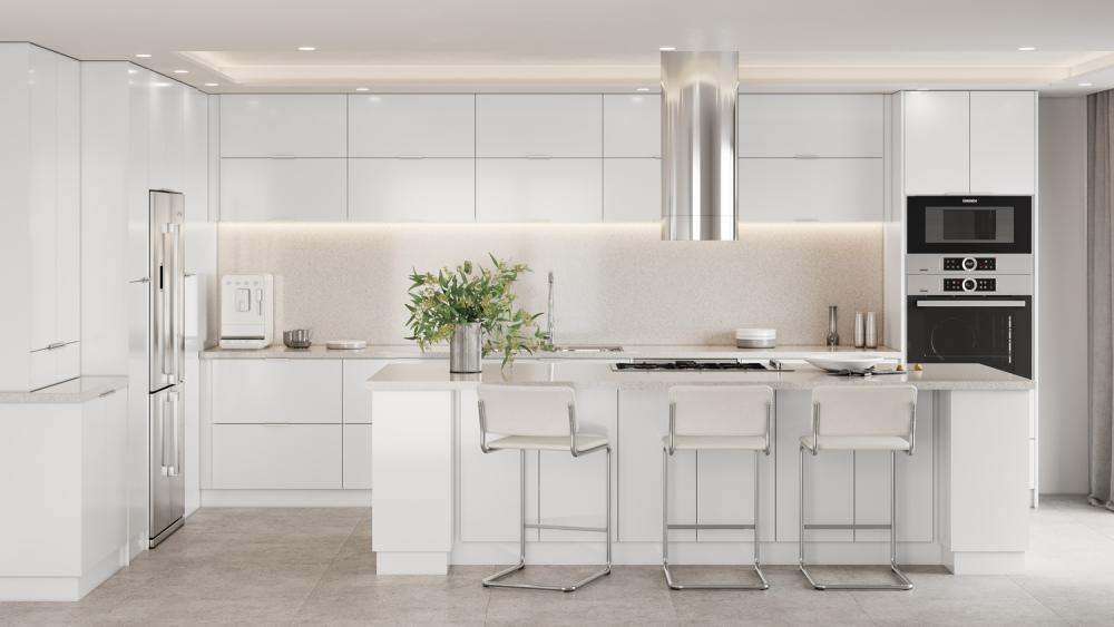 RTA Milan White Gloss Sample Door
