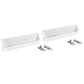 RTA Milan White Gloss Tilt Out Tray and Accessory Tray for 36" Sink Base or Wider