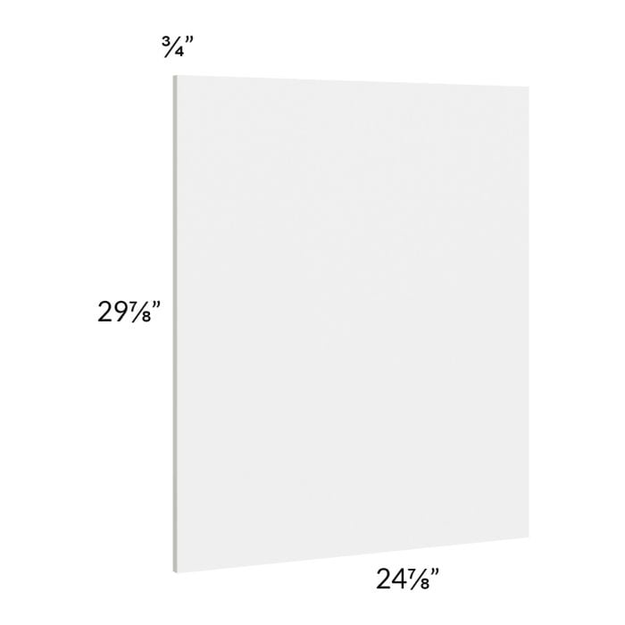 RTA Milan White Gloss Wainscot Base Panel