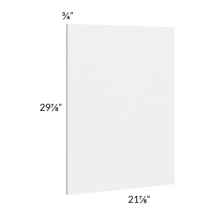 RTA Milan White Gloss Wainscot Vanity Base Panel