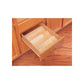 RTA Milan White Gloss Wood Spice Tray - Fits Drawer Sizes up to 24" Wide