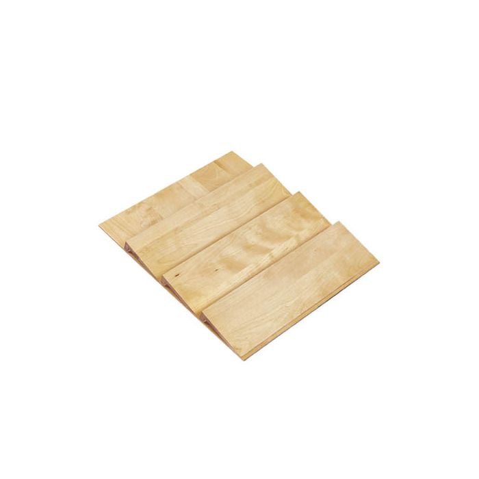 RTA Milan White Gloss Wood Spice Tray - Fits Drawer Sizes up to 24" Wide