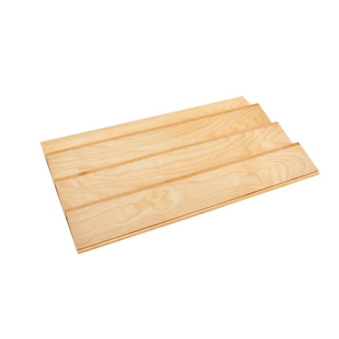 RTA Milan White Gloss Wood Spice Tray - Fits Drawer Sizes up to 36" Wide