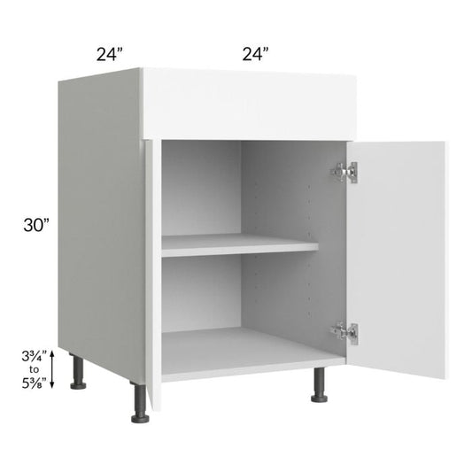 RTA Milan White Matte 24" Base Cabinet