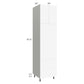 RTA Milan White Matte 24" x 96" Combo Oven Cabinet with 2 Finished Sides