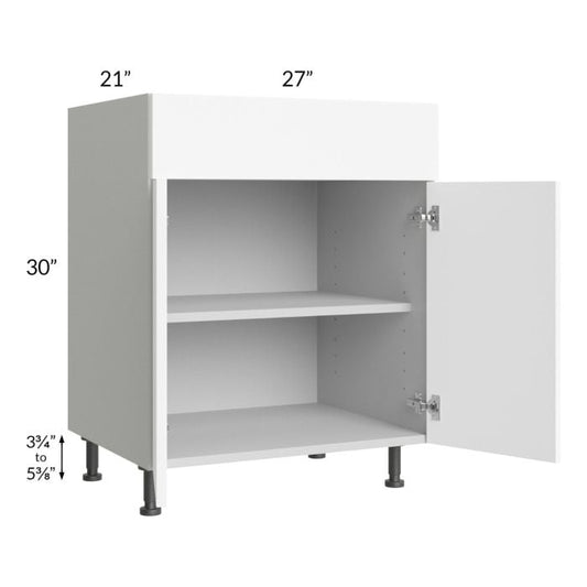 RTA Milan White Matte 27" Vanity Base Cabinet