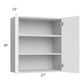 RTA Milan White Matte 27" x 30" Wall Cabinet