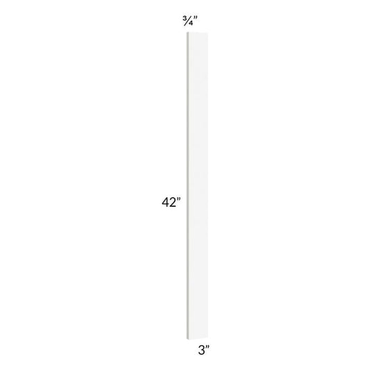 RTA Milan White Matte 3" x 42" Wall Filler