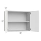 RTA Milan White Matte 30" x 24" Wall Cabinet with 1 Finished End Panel