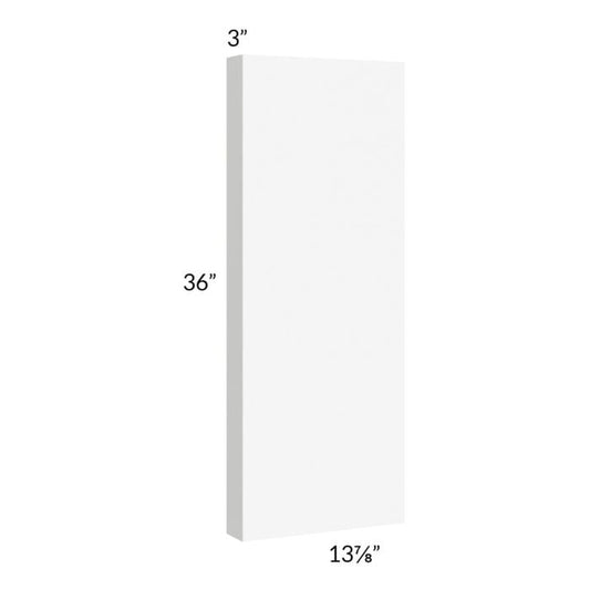 RTA Milan White Matte 36" Wall Column