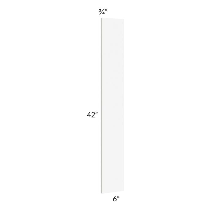 RTA Milan White Matte 6" x 42" Wall Filler