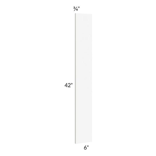 RTA Milan White Matte 6" x 42" Wall Filler