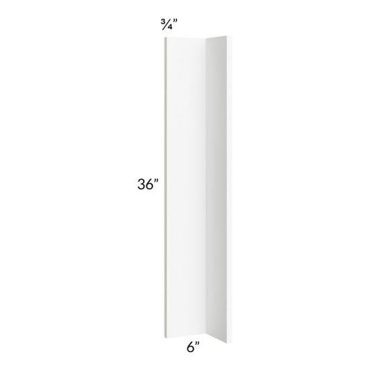 RTA Milan White Matte 6" x 6" x 36" Corner Filler