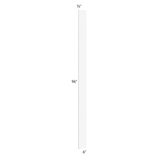 RTA Milan White Matte 6" x 96" Tall Filler