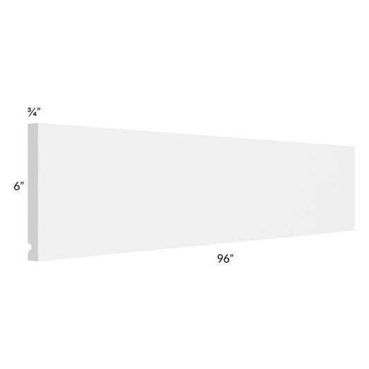RTA Milan White Matte 96" Straight Valance
