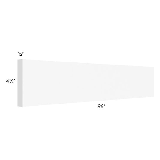 RTA Milan White Matte Base Board Molding
