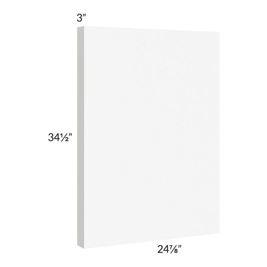 RTA Milan White Matte Base Column