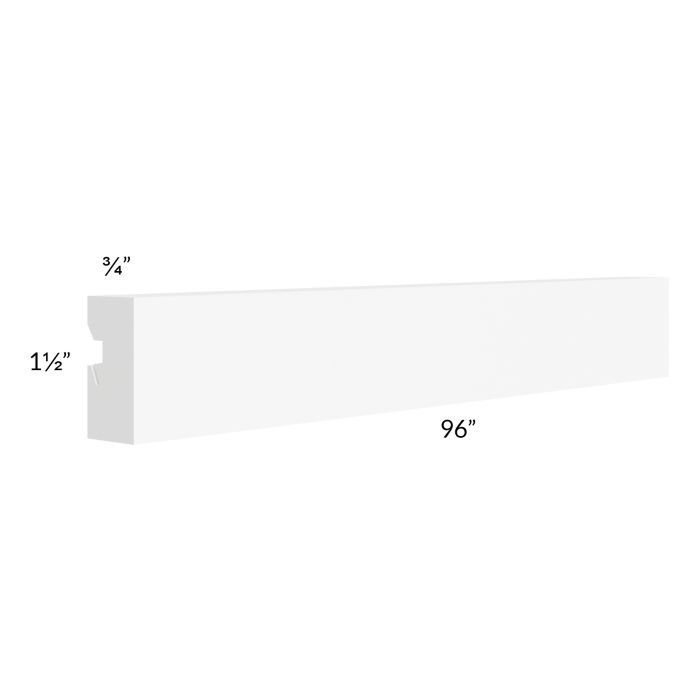 RTA Milan White Matte Light Rail Molding