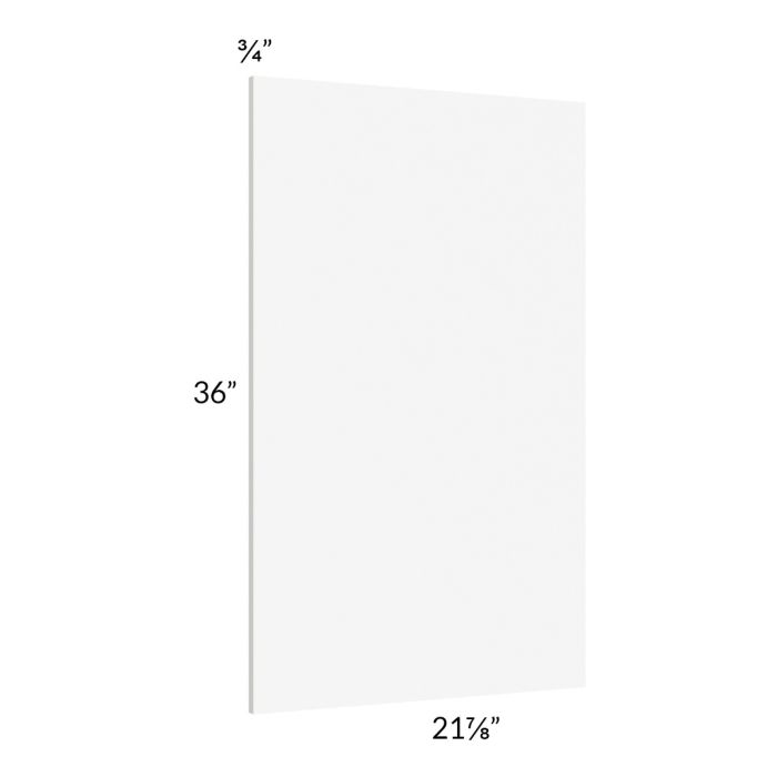 RTA Milan White Matte Wainscot 36" x 21" Wall Panel