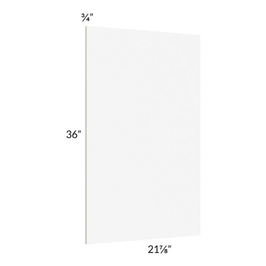 RTA Milan White Matte Wainscot 36" x 21" Wall Panel