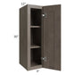 RTA Natural Grey Shaker 09" x 30" Wall Cabinet