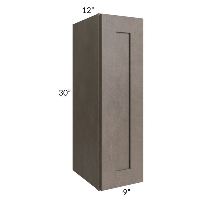 RTA Natural Grey Shaker 09" x 30" Wall Cabinet