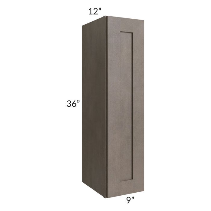 RTA Natural Grey Shaker 09" x 36" Wall Cabinet