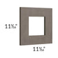 RTA Natural Grey Shaker 12" x 12" Glass Door Only with Glass Included