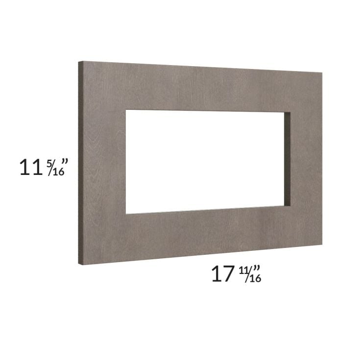RTA Natural Grey Shaker 18" x 12" Glass Door Only with Glass Included