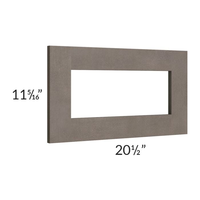 RTA Natural Grey Shaker 21" x 12" Glass Door Only with Glass Included