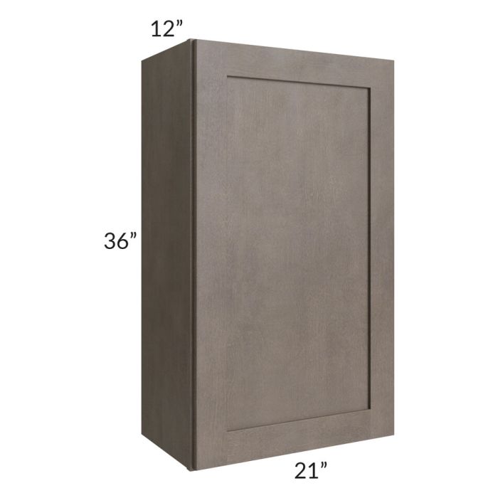 RTA Natural Grey Shaker 21" x 36" Wall Cabinet