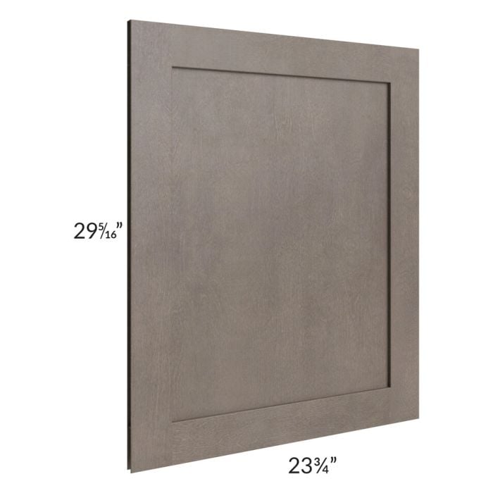RTA Natural Grey Shaker 24" Base End Decorative Door