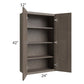 RTA Natural Grey Shaker 24" x 42" Wall Cabinet