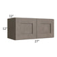 RTA Natural Grey Shaker 27" x 12" Wall Cabinet