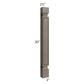 RTA Natural Grey Shaker 3" x 30" Decorative Half Leg