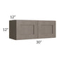 RTA Natural Grey Shaker 30" x 12" Wall Cabinet