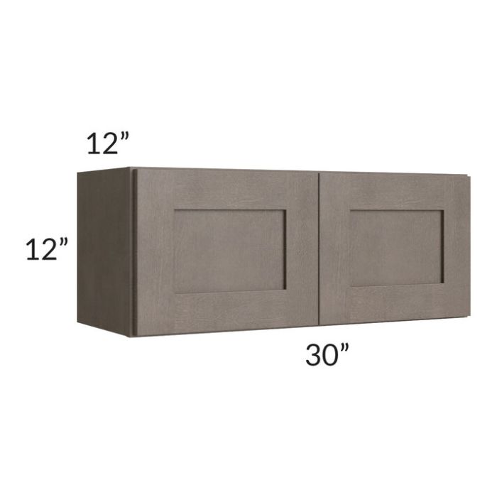 RTA Natural Grey Shaker 30" x 12" Wall Cabinet