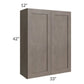 RTA Natural Grey Shaker 33" x 42" Wall Cabinet