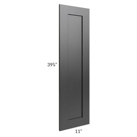 RTA Onyx Black Shaker 12" x 42" Wall Decorative Panel