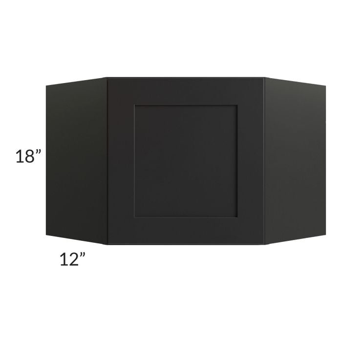RTA Onyx Black Shaker 24" x 18" Appliance Garage