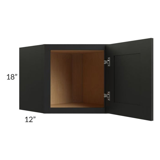RTA Onyx Black Shaker 24" x 18" Appliance Garage