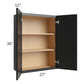 RTA Onyx Black Shaker 27" x 36" Wall Cabinet