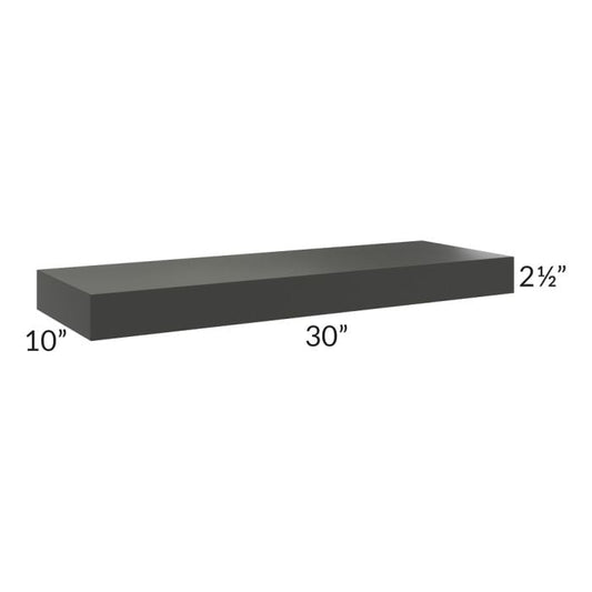 RTA Onyx Black Shaker 30" Floating Shelf