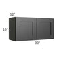 RTA Onyx Black Shaker 30" x 15" Wall Cabinet