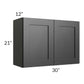 RTA Onyx Black Shaker 30" x 21" Wall Cabinet